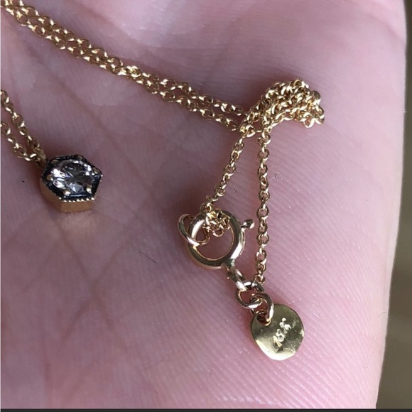 Catbird Jewelry Satomi Kawakita Catbird 35mm Champagne Diamond